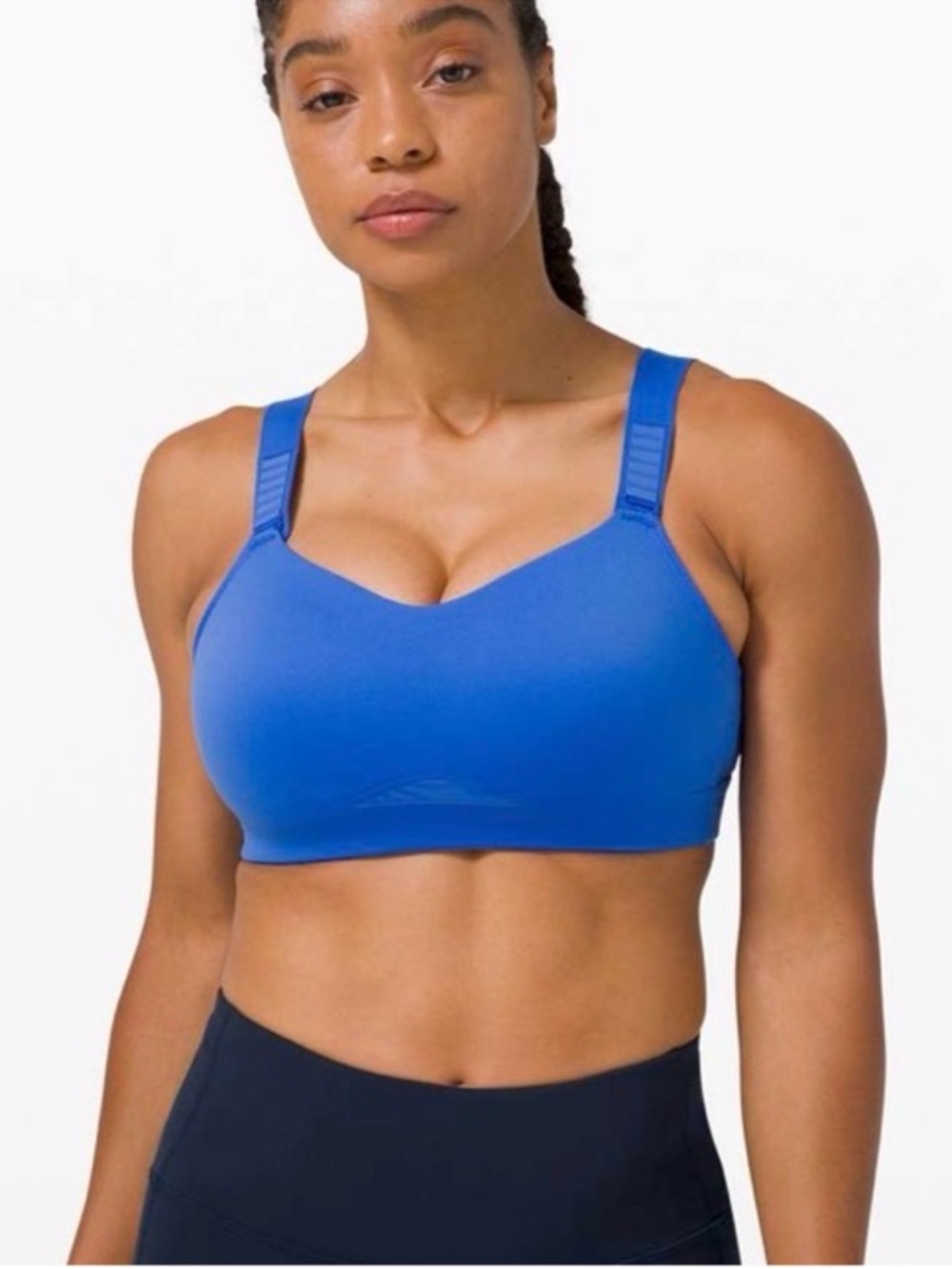 lululemon athletica Cobalt Blue Supportive Sports Bra 36B